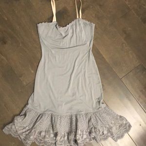 Grey dress extender
